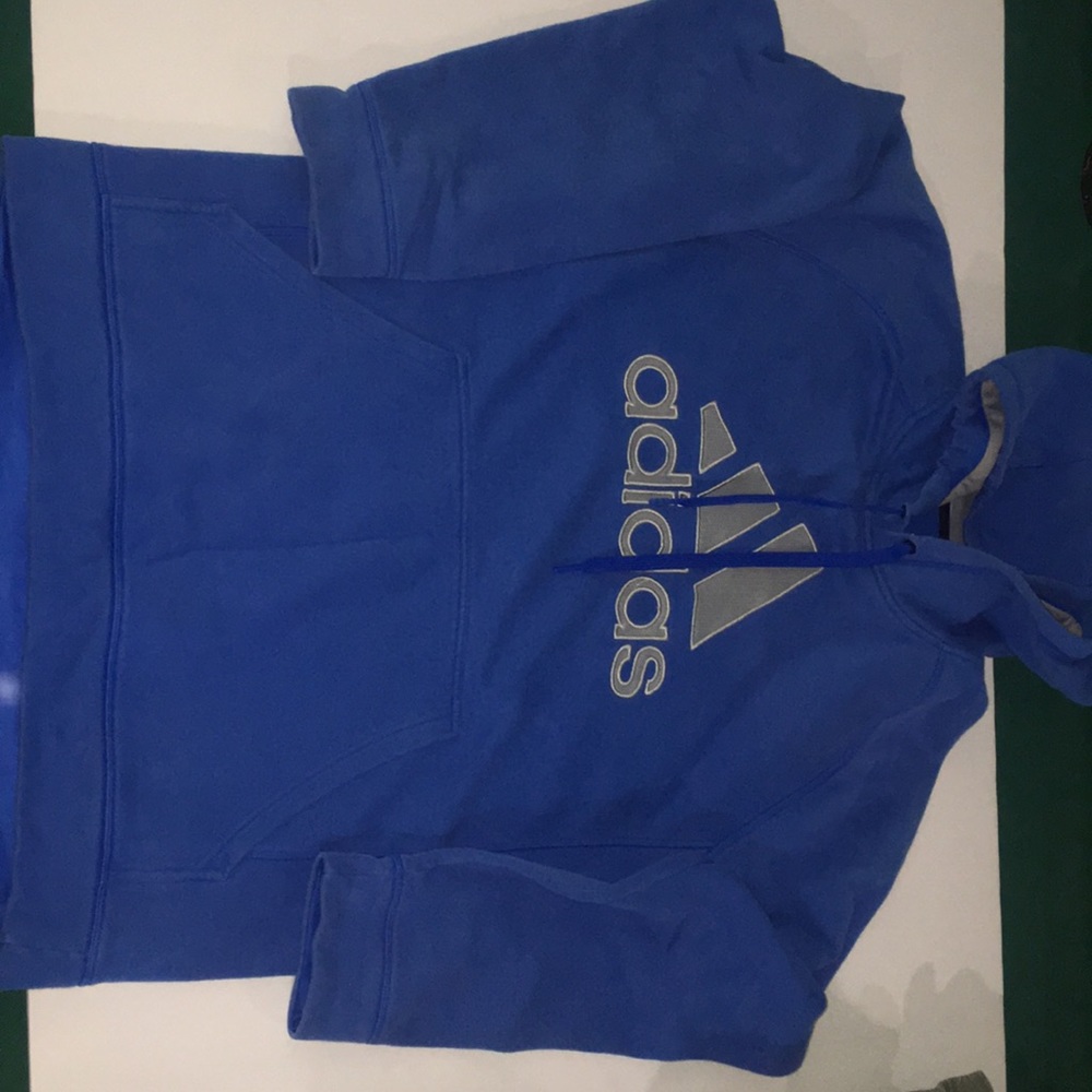 Men’s blue adidas sweatshirt